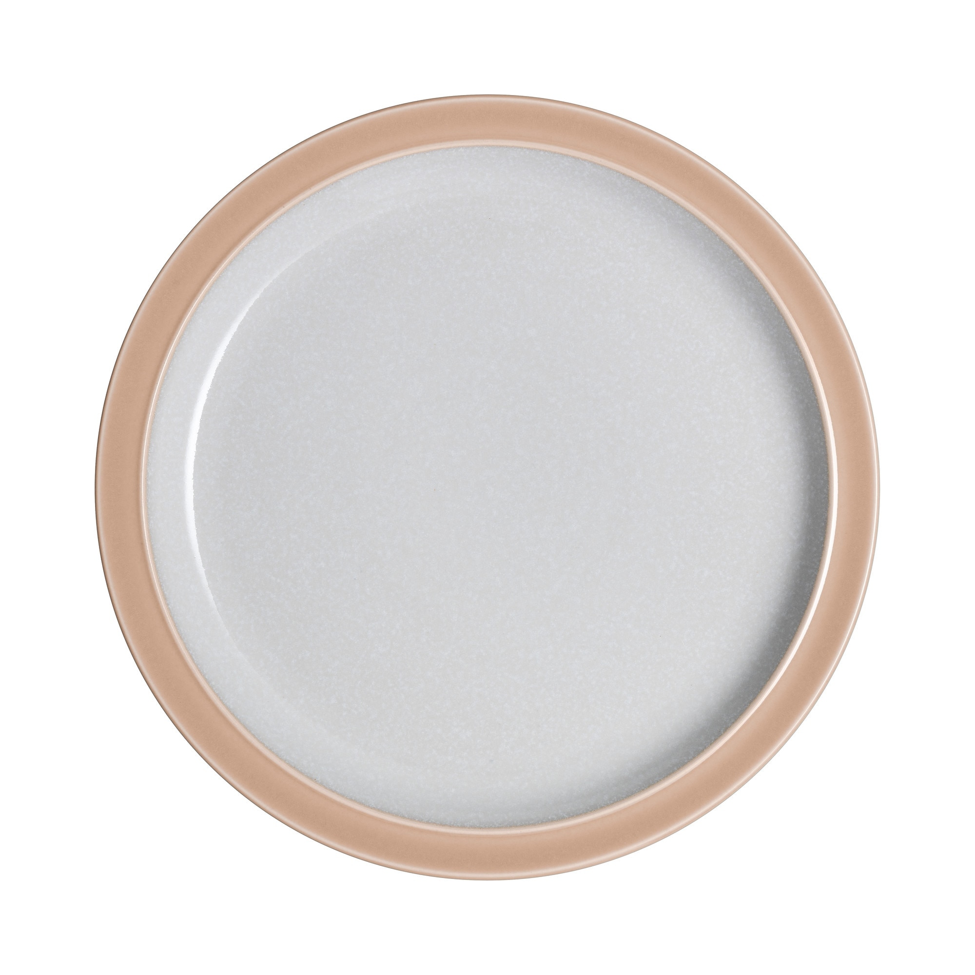 Product photograph of Elements Shell Peach Medium Plate from Denby Retail Ltd